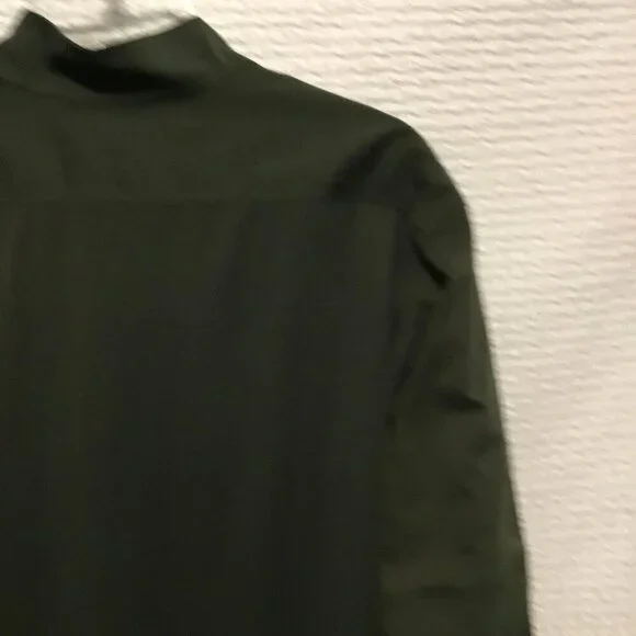 5.11 Tactical Softshell Quarter Zip Military Jacket Size Medium Army Green